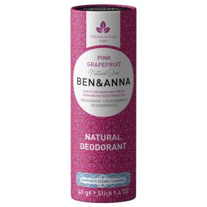 Ben & Anne natural deodorant pink grapefruit