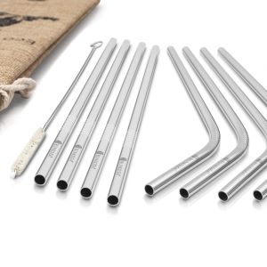 Eco stainless steel straws