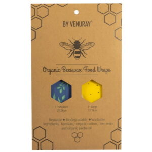 Reusable beeswax wraps
